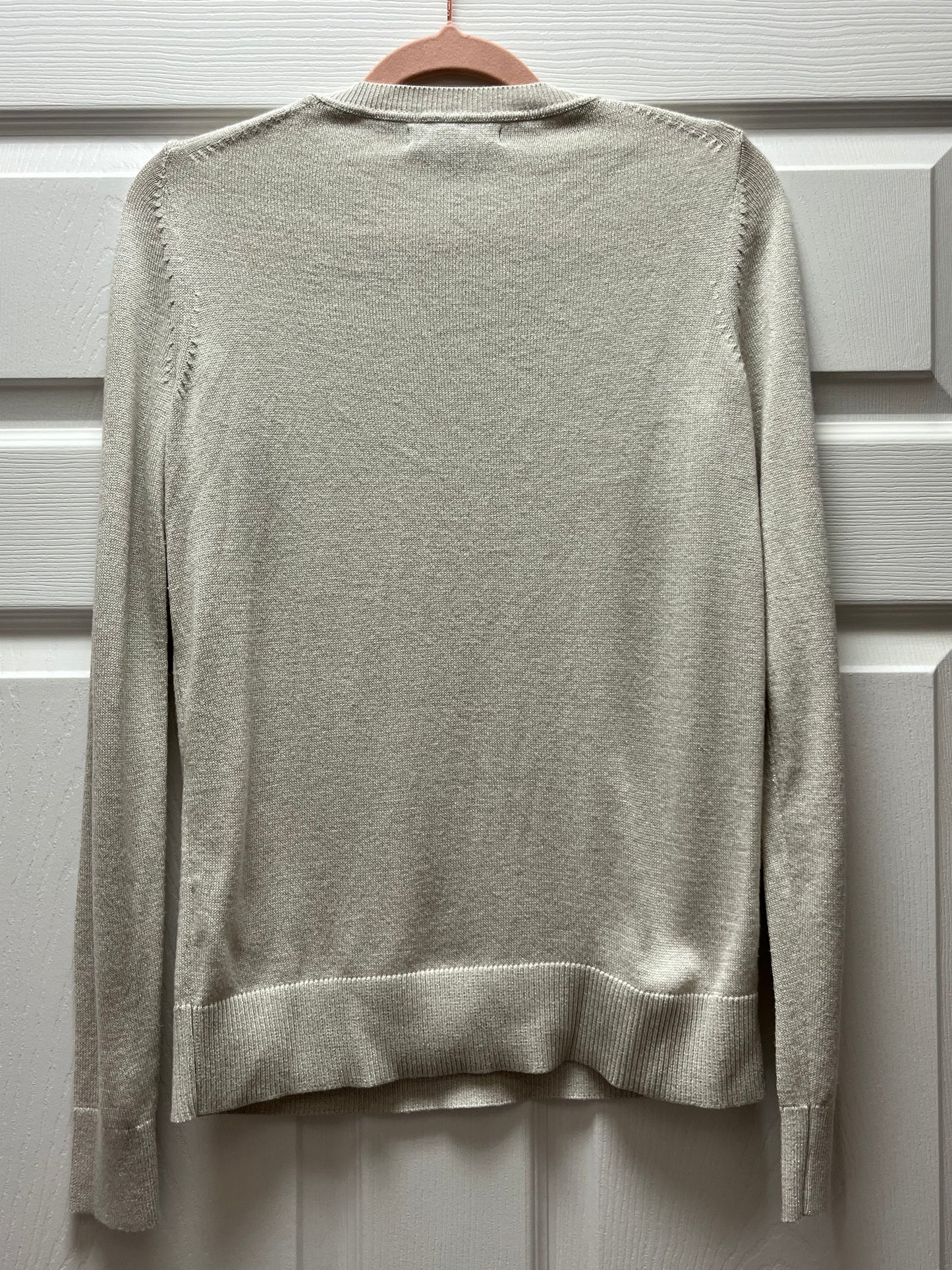 Banana Republic Champagne Shimmer Sweater Sz S