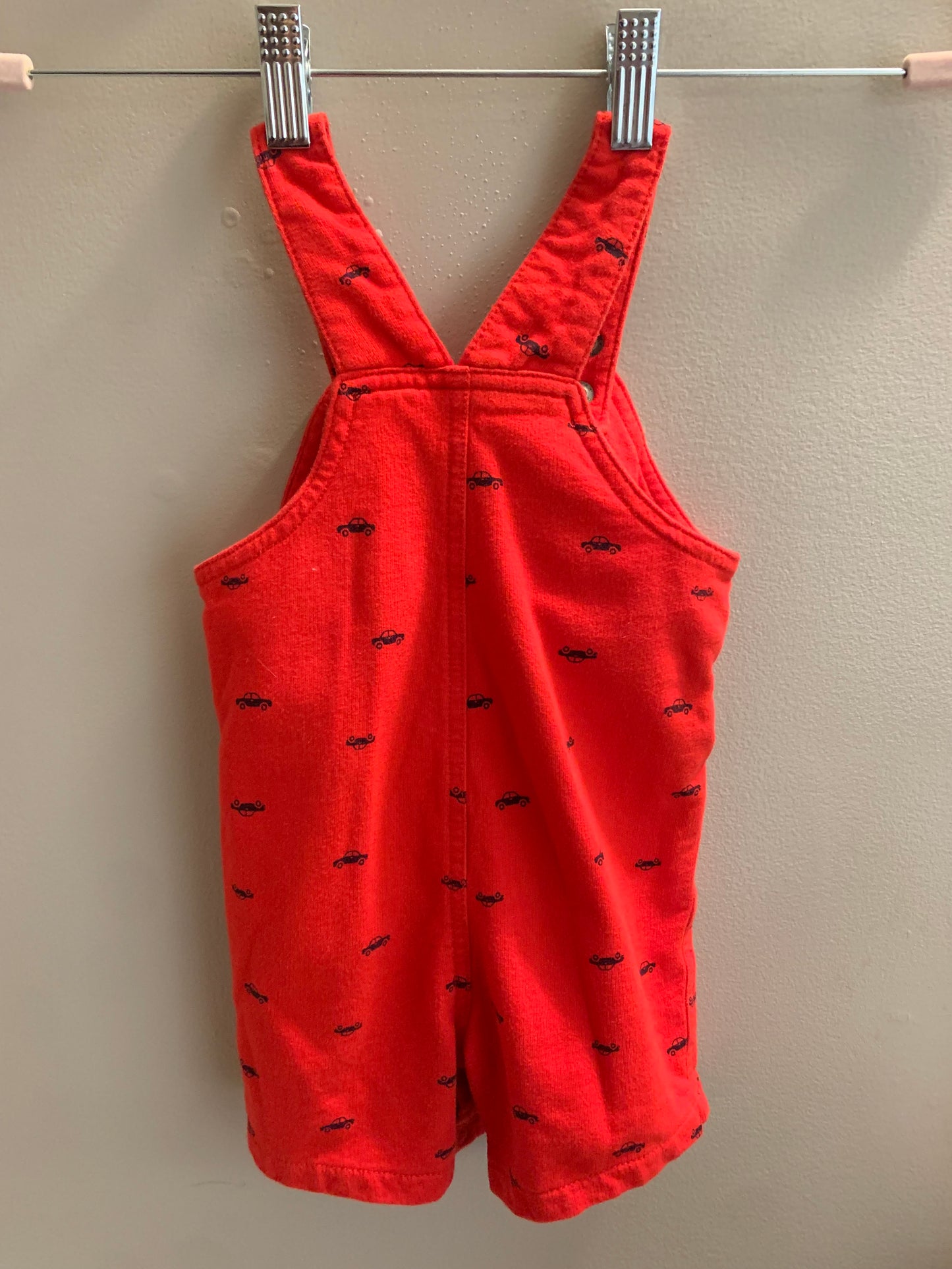 Carter Red Overalls Size 18 months