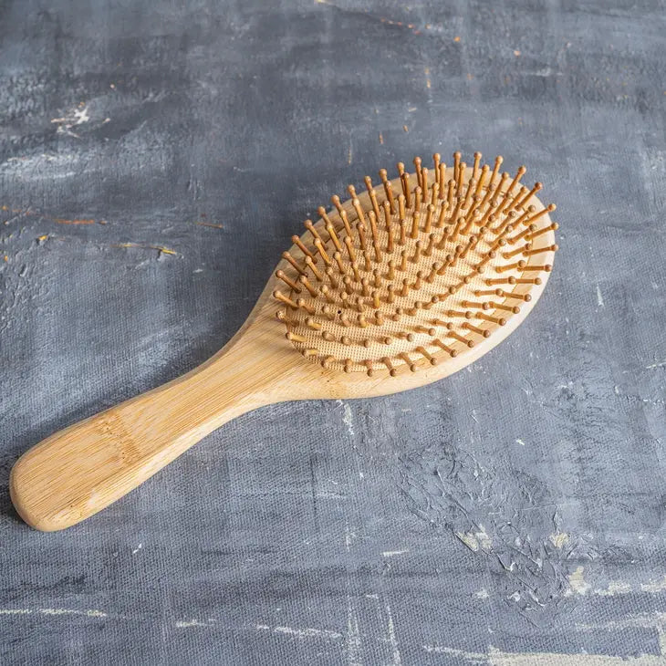 Bamboo Hair Brush Set