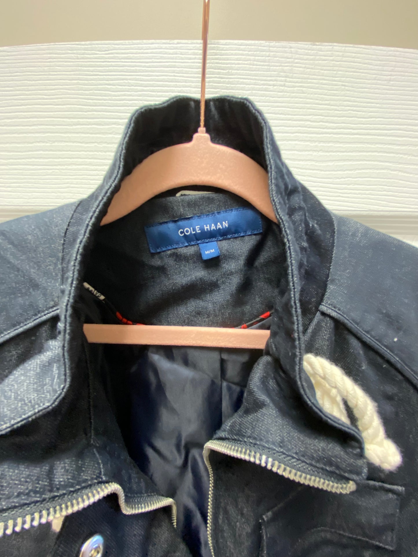 Cole Haan Dark Denim Jacket Size M