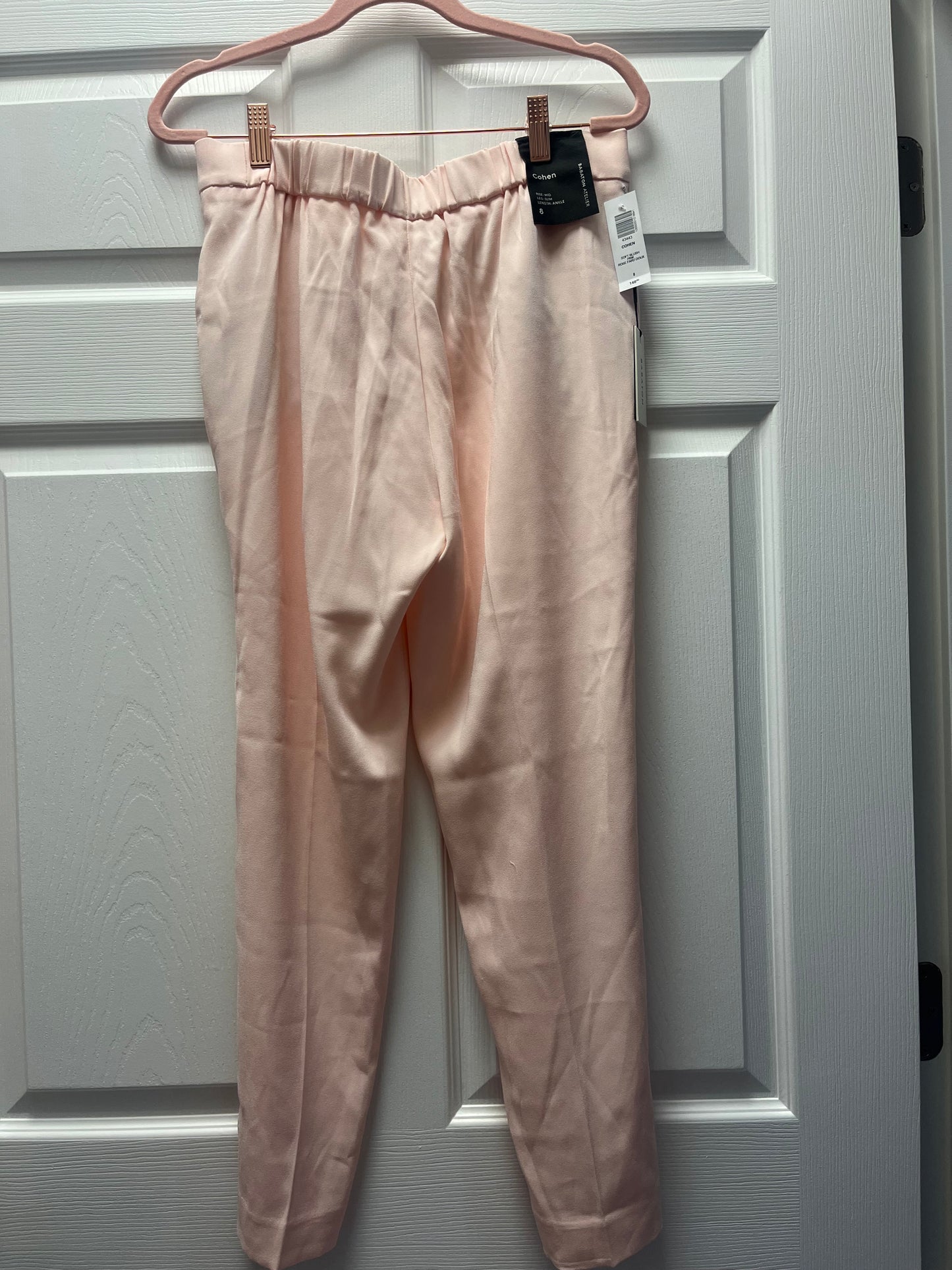 Babaton Cohen Dress Pant Blush Sz 8 NWT