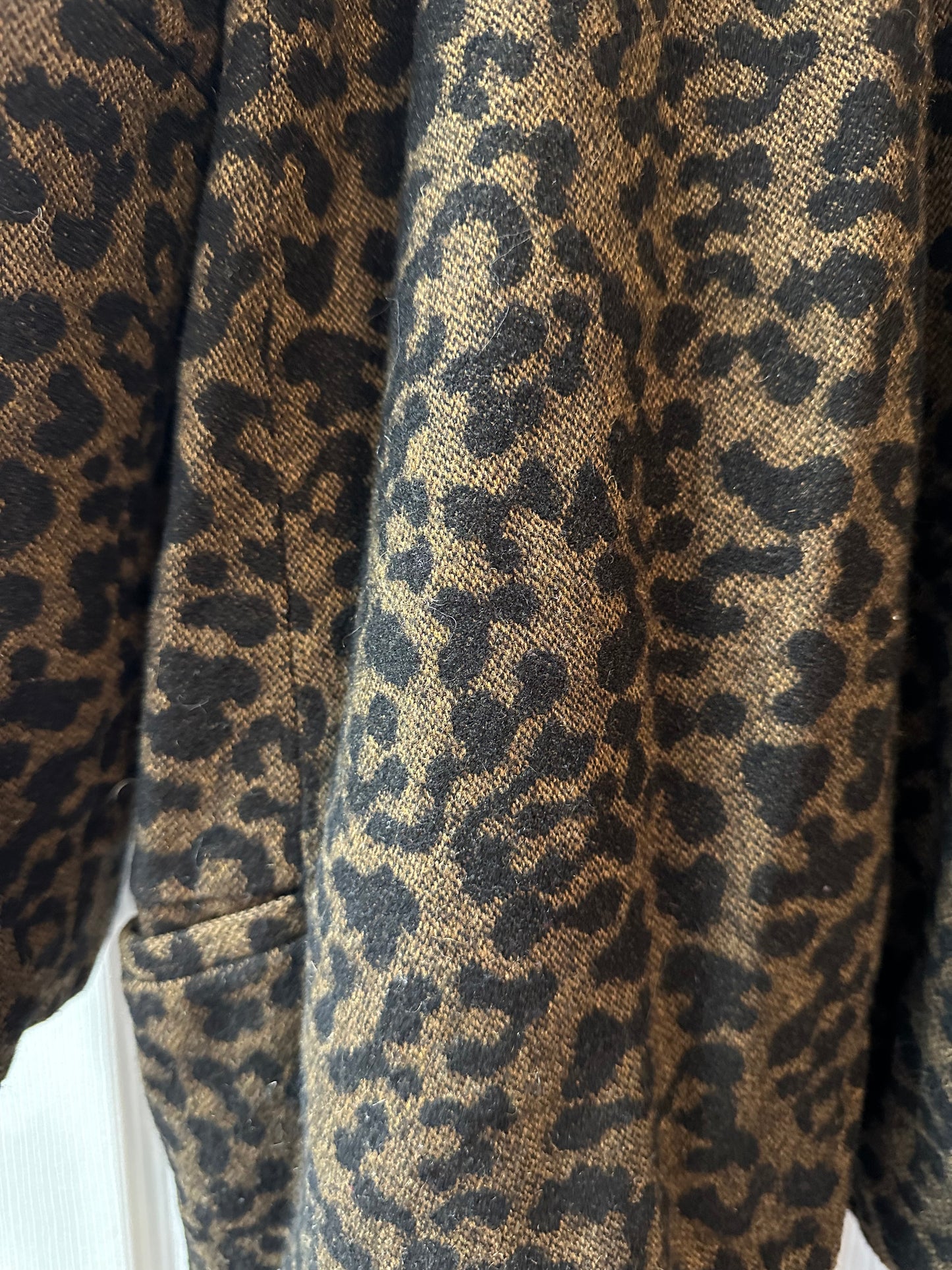 Zara Sz S Leopard Jacket