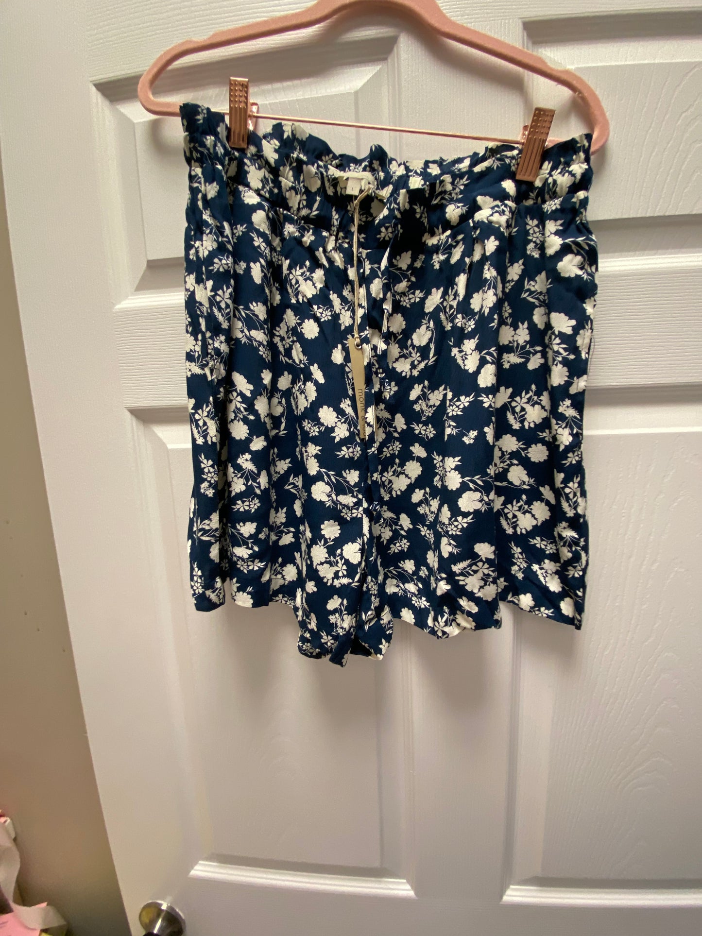 Monk Sz Large Floral Shorts NWT