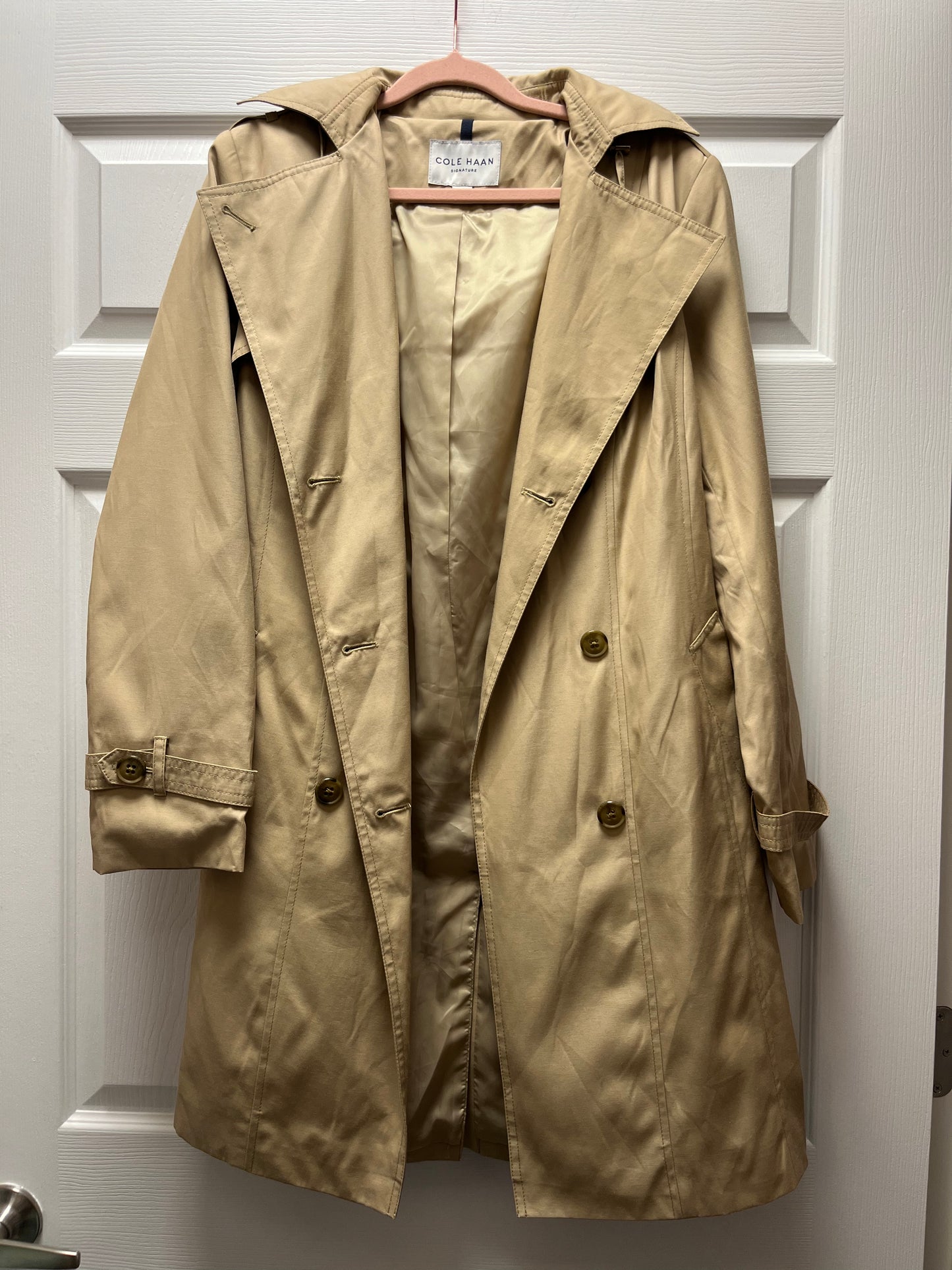 Cole Haan Trench Coat sz M