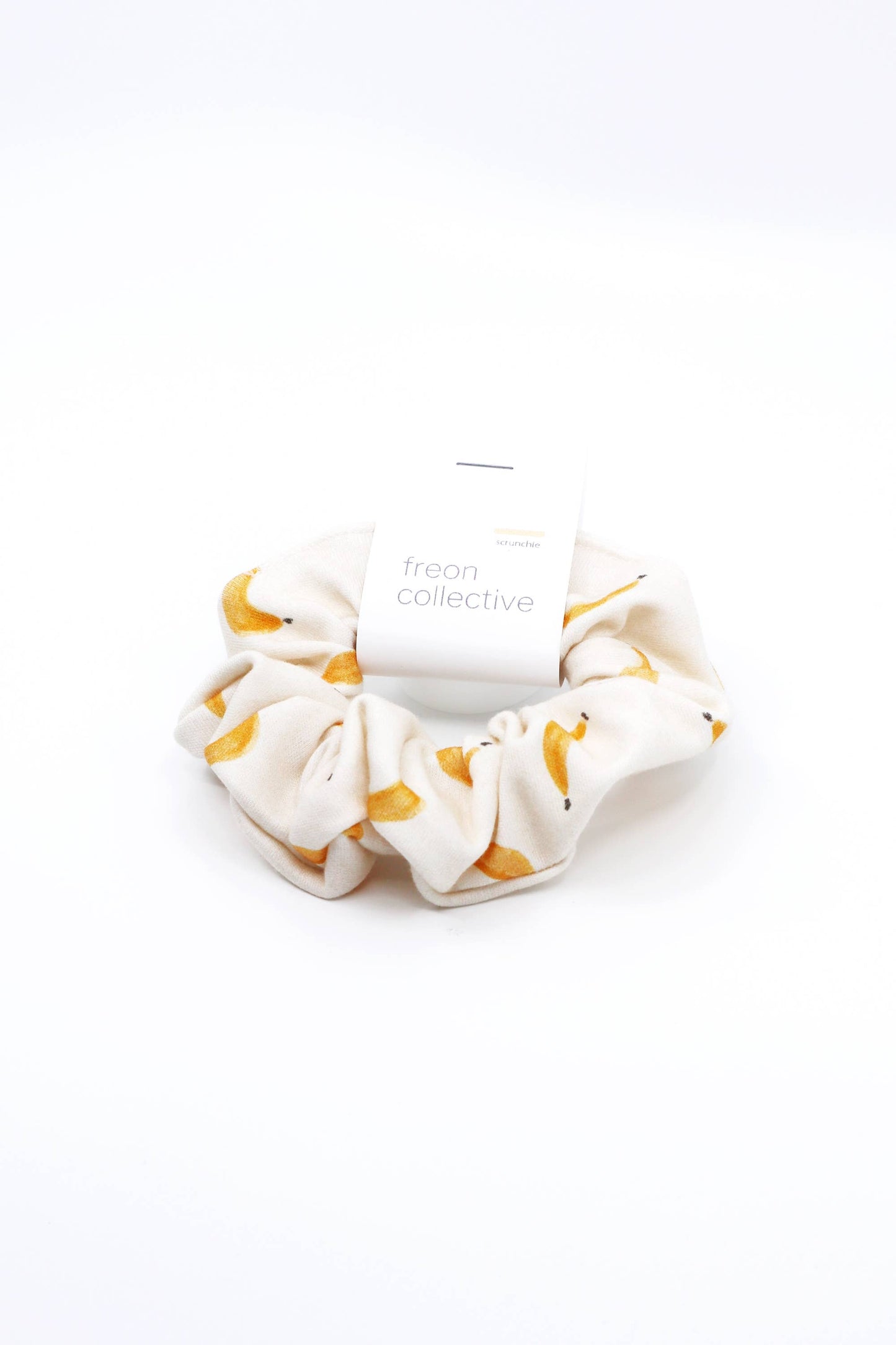 Cotton Hair Scrunchie - Bananas