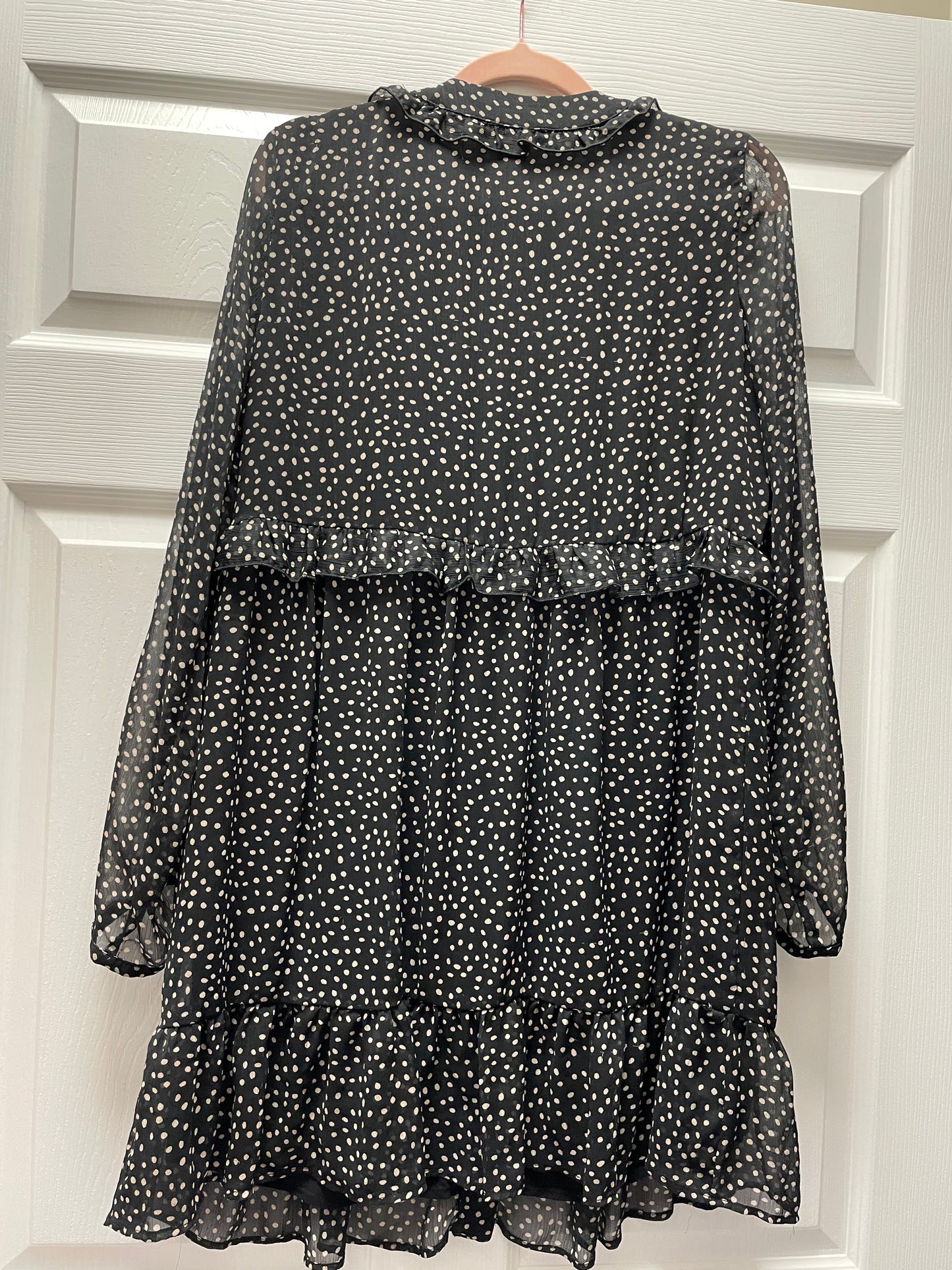 Zara Polka Dot Dress Sz M