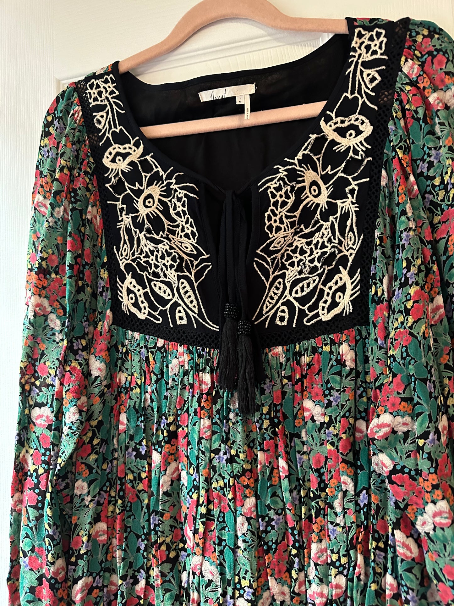 Floreat Anthropologie Dress Sz Xs