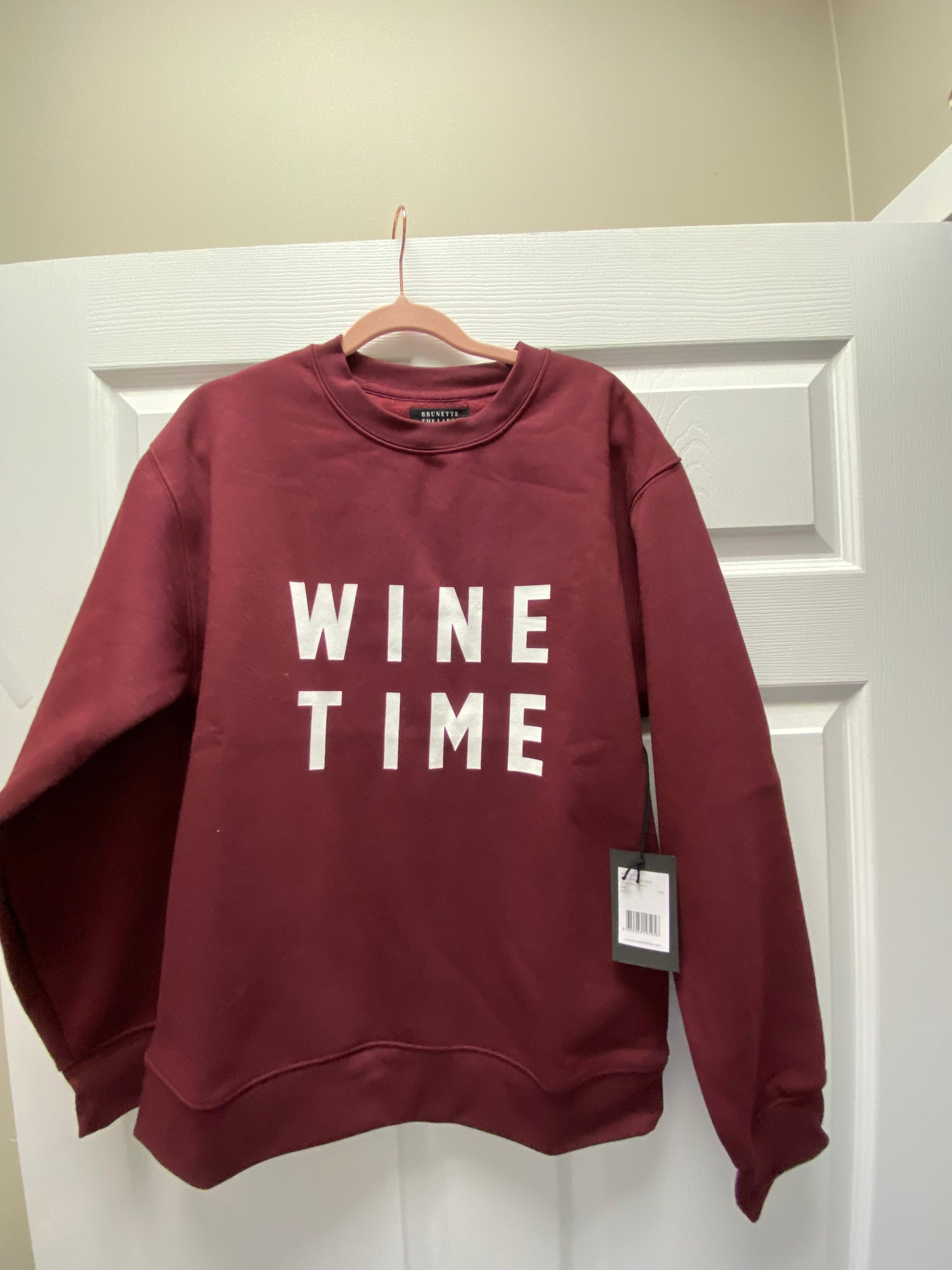 Brunette The Label Wine Time S/M NWT