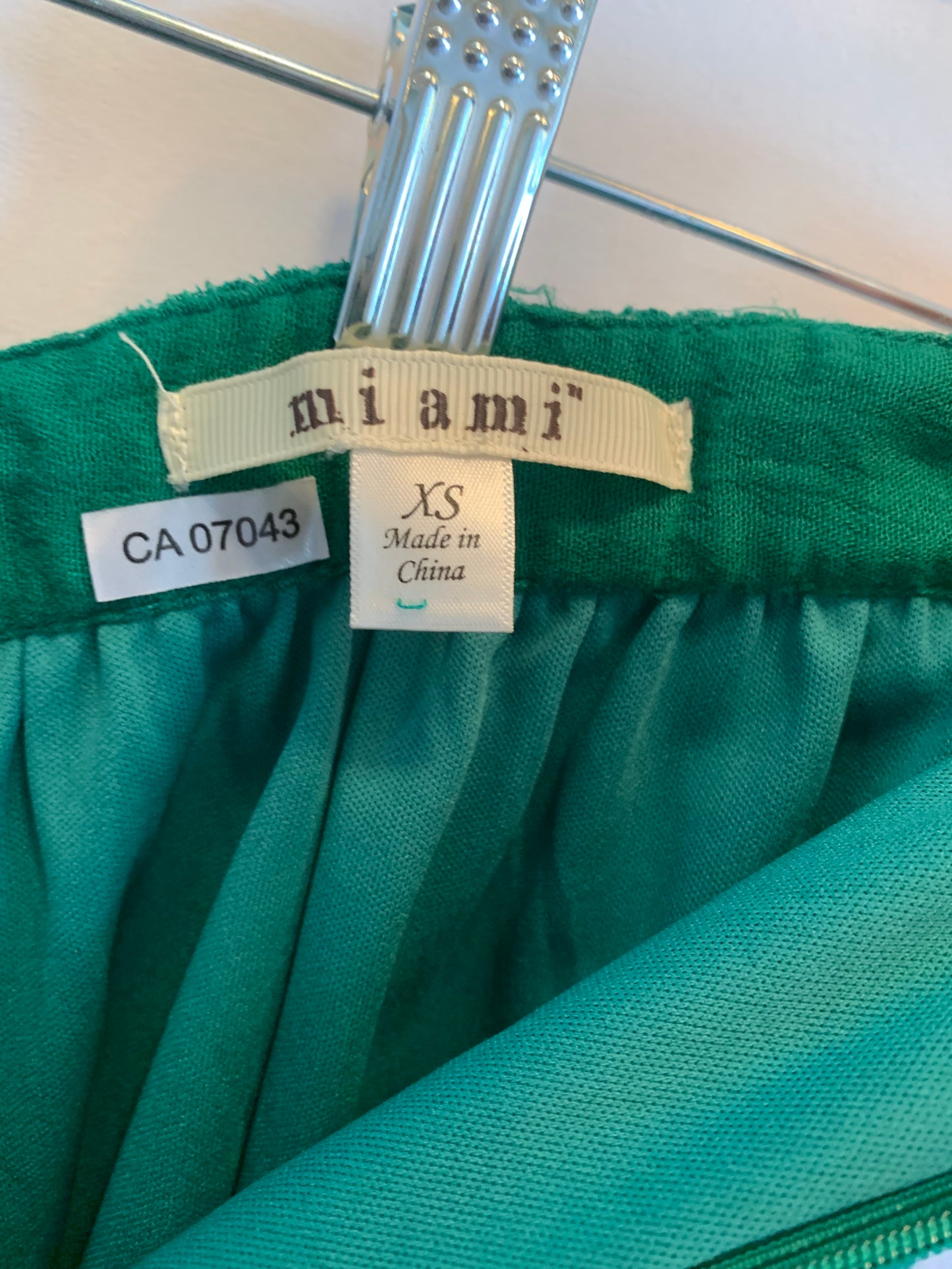 Miami Green XS Skirt