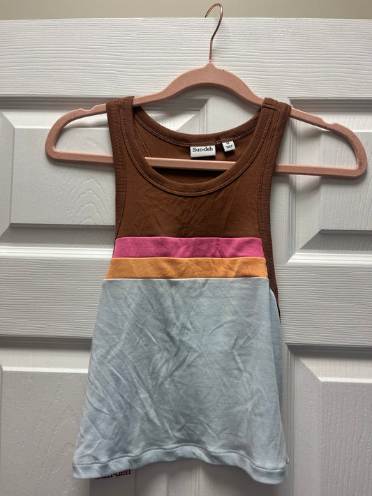 Sundeh Honor Crop Tank Sz Med NWT