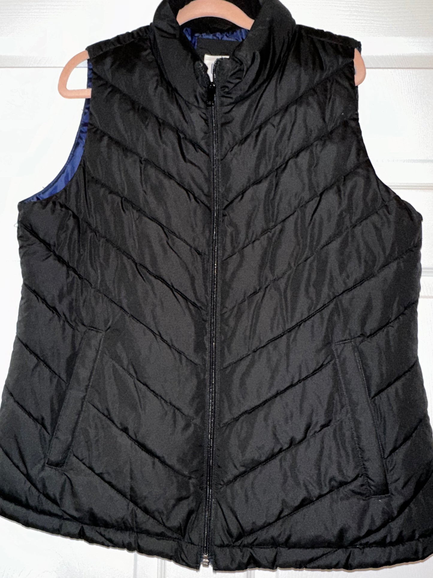 Gap Puff Vest Black Sz L