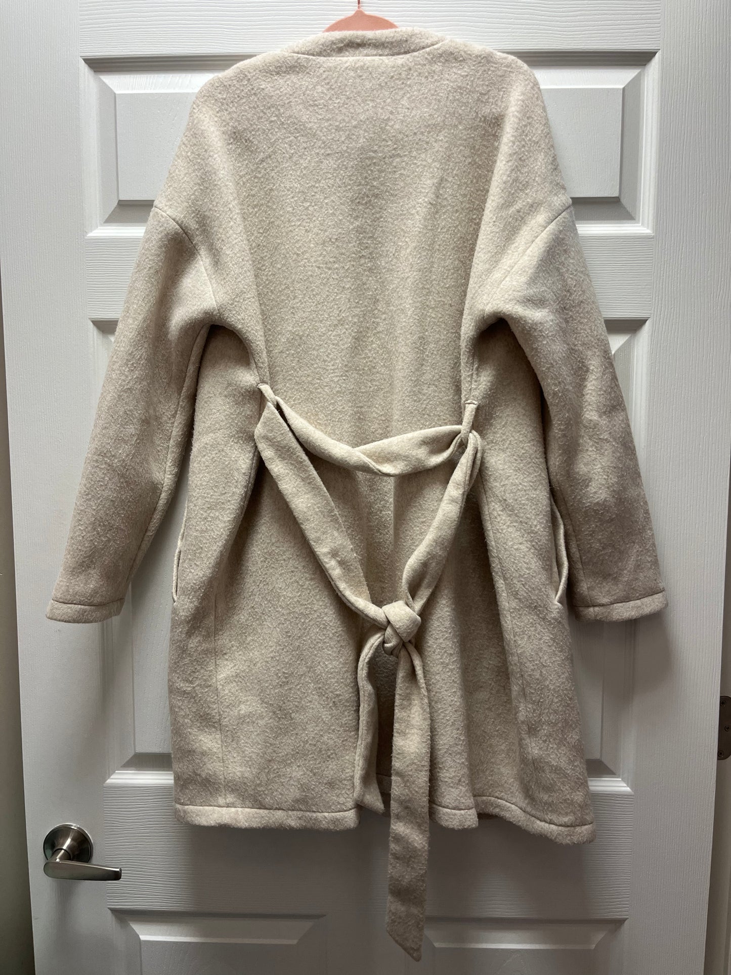 Vera Moda Fuzzy Coat Sz M