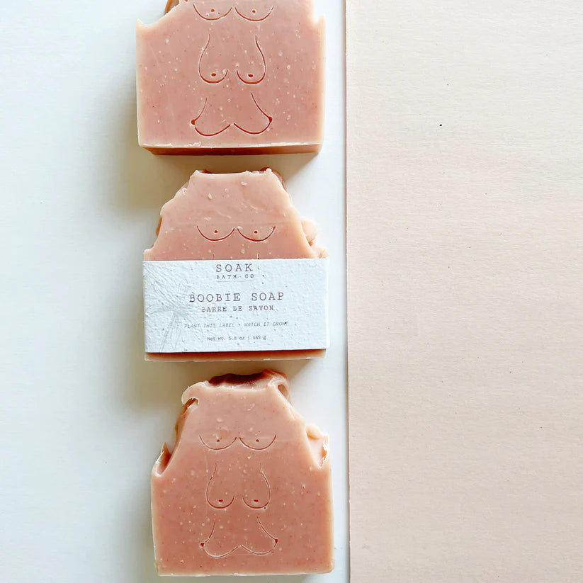 Boobie Soap Bar: Proceeds Donated To Canadian Cancer Care Society