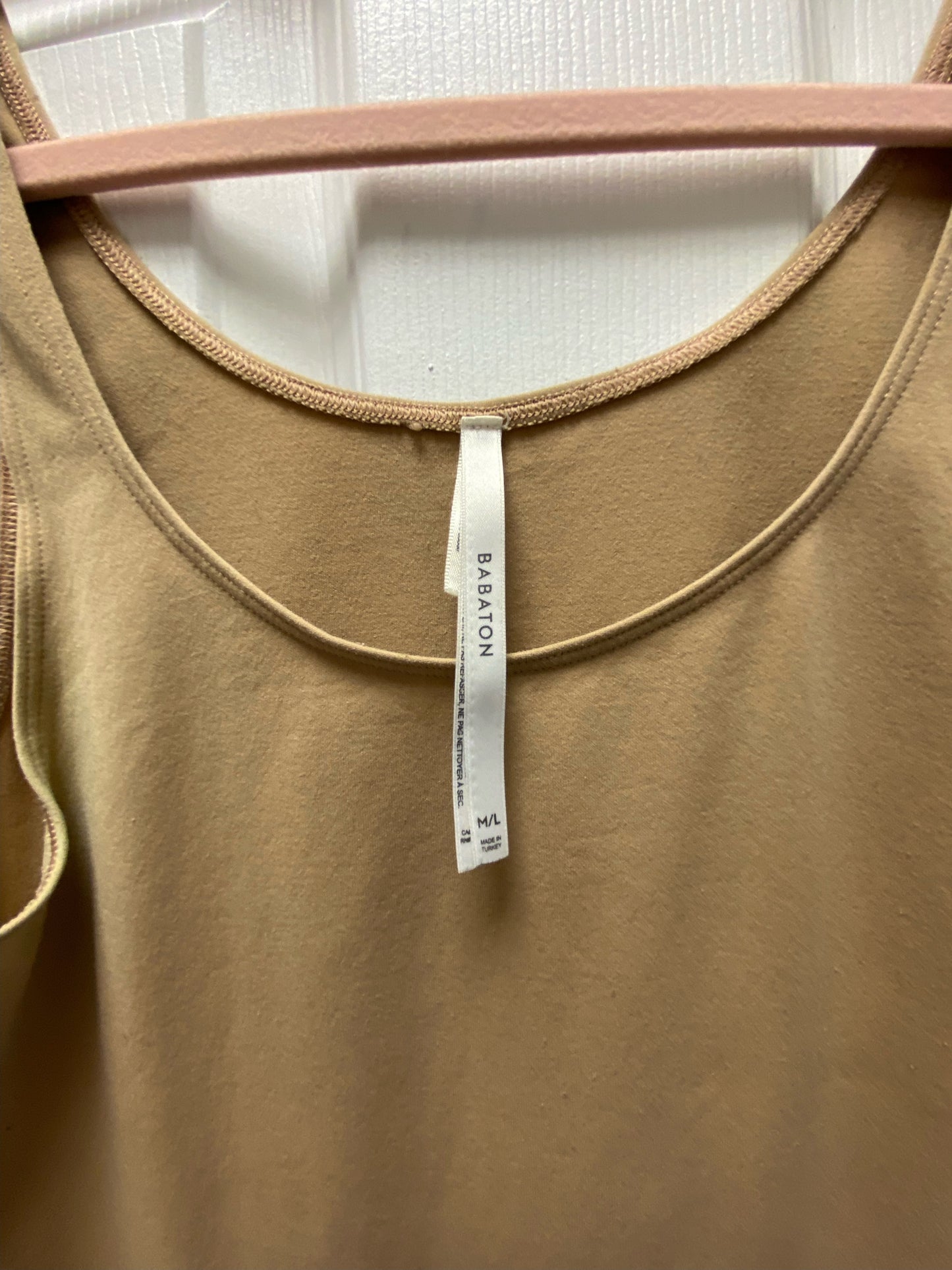 Babaton Tan Tank Sz M/L