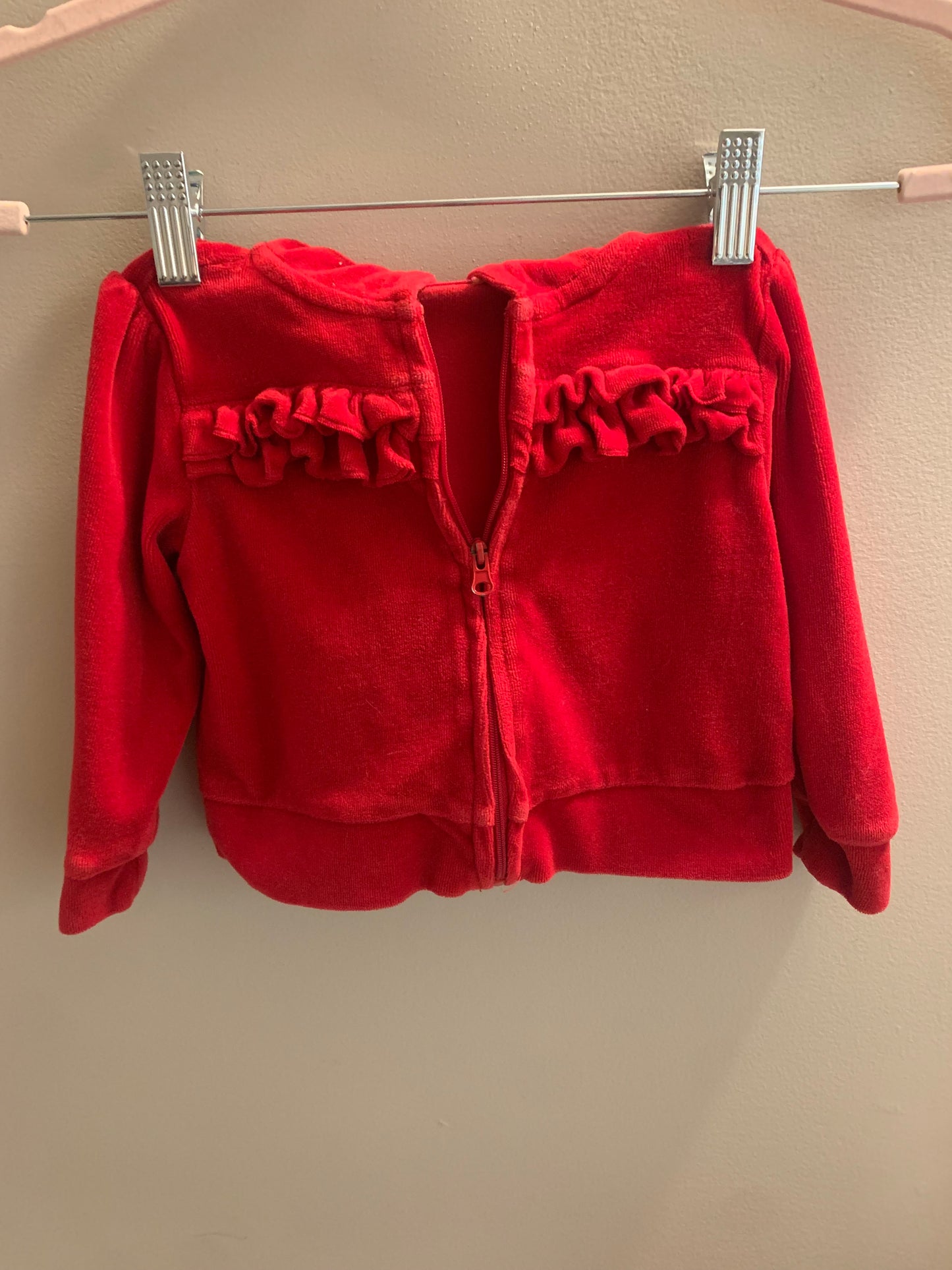 Ruffle Baby Toddler Hoodie Sz 12 months