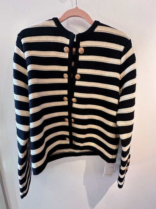 Striped Commense Jacket BNWT