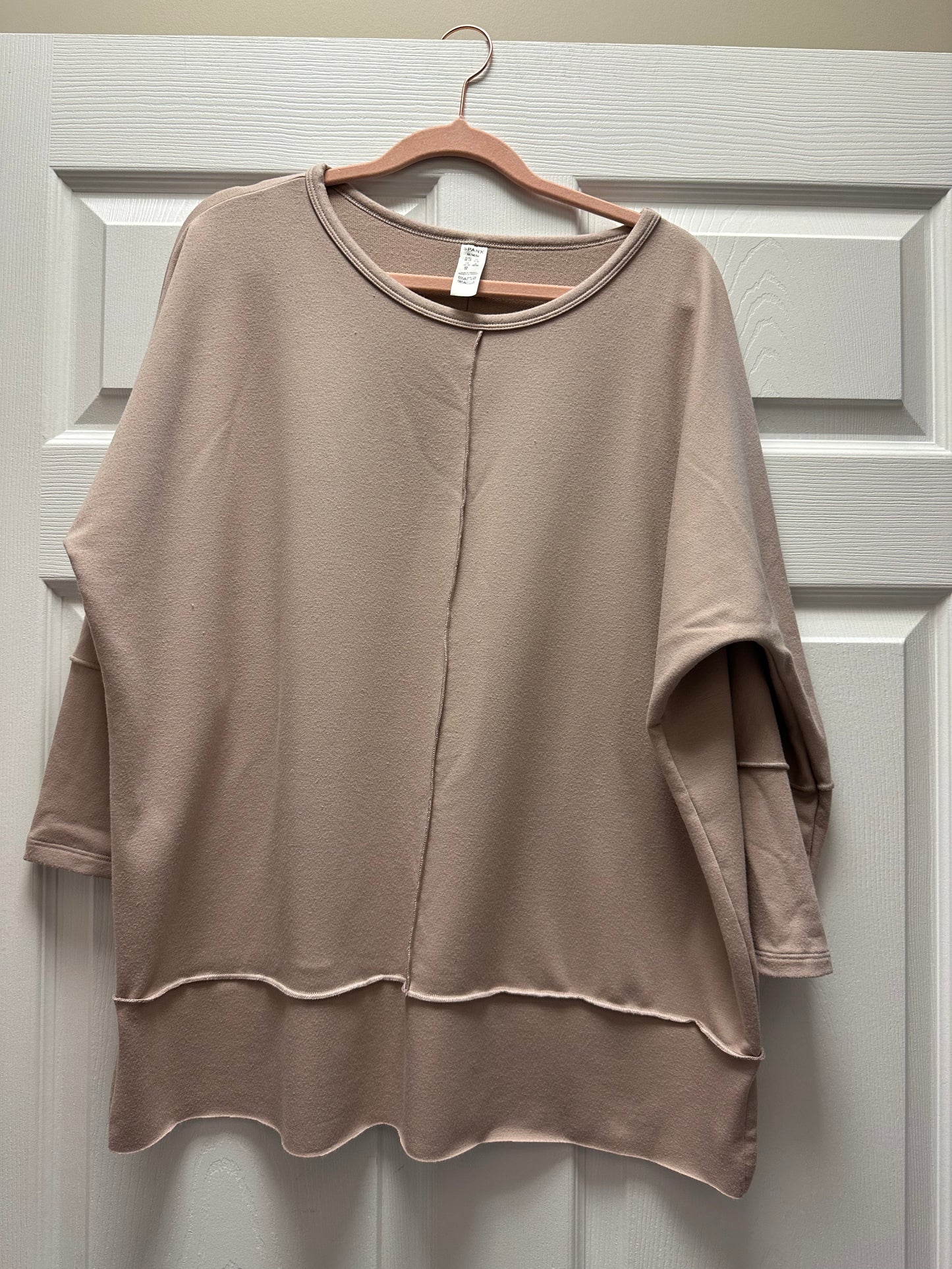 Spanx Mauve Sz Med Sweatshirt