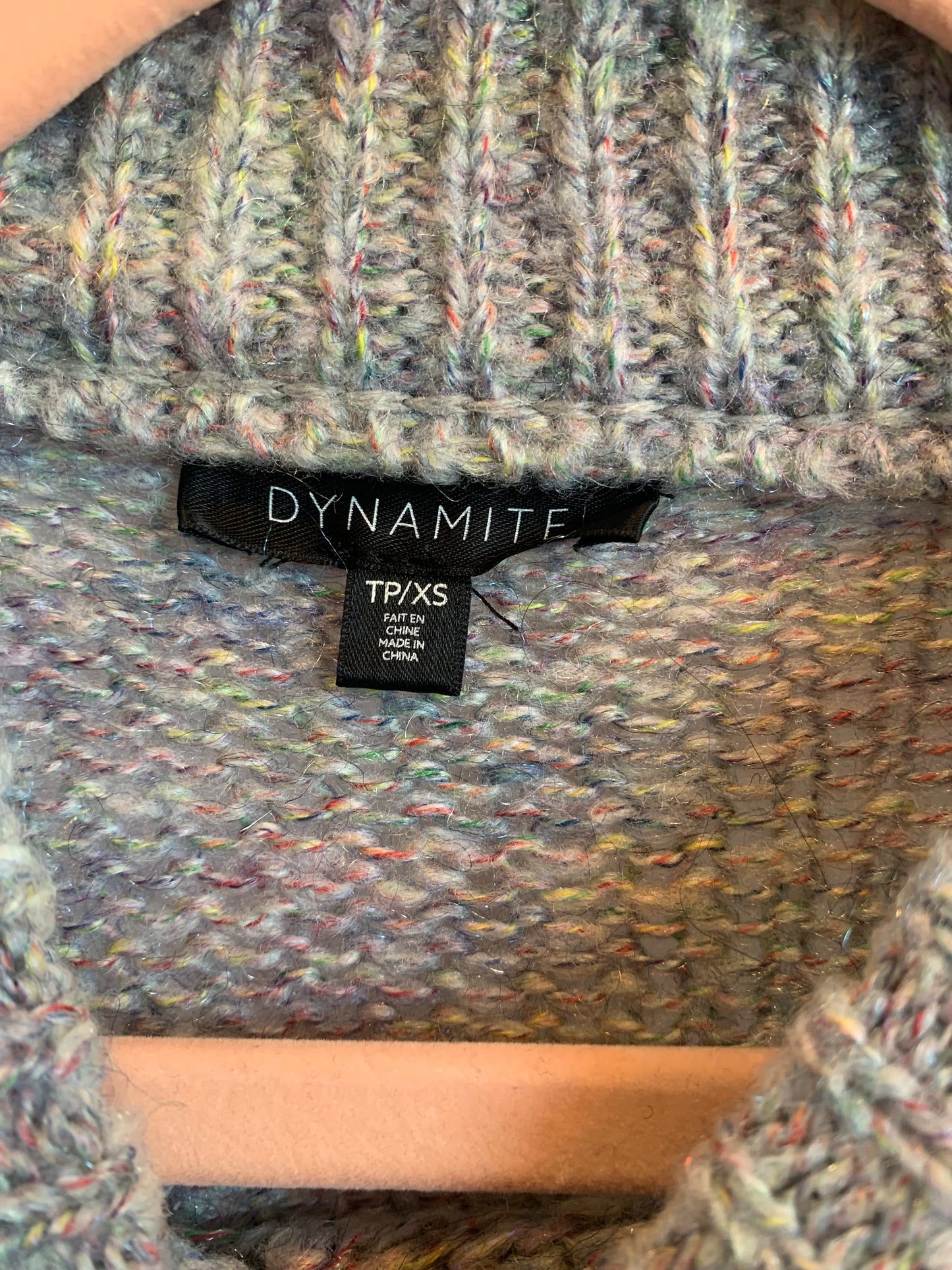 Dynamite Pastel Sweater Size XS