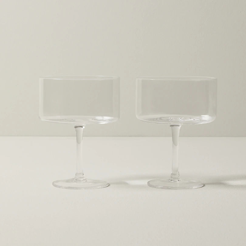 Coupe Glasses Set Of 2