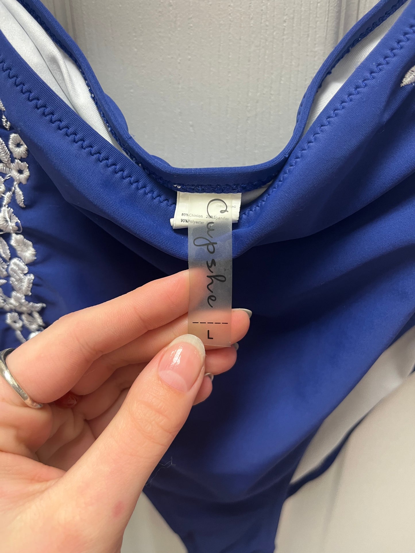 Cupshe One Piece Swimsuit Sz L