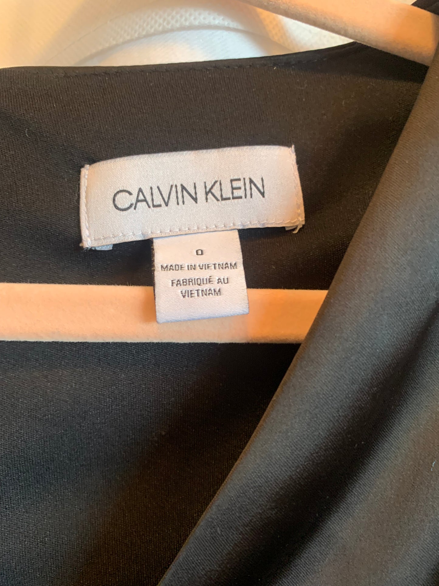 Calvin Klein Black Dress Size 0