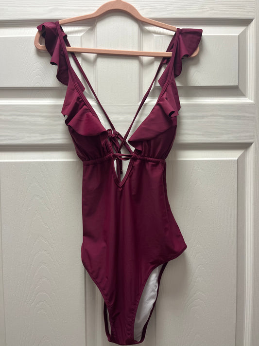 Cupshe One Piece Swim Sz L