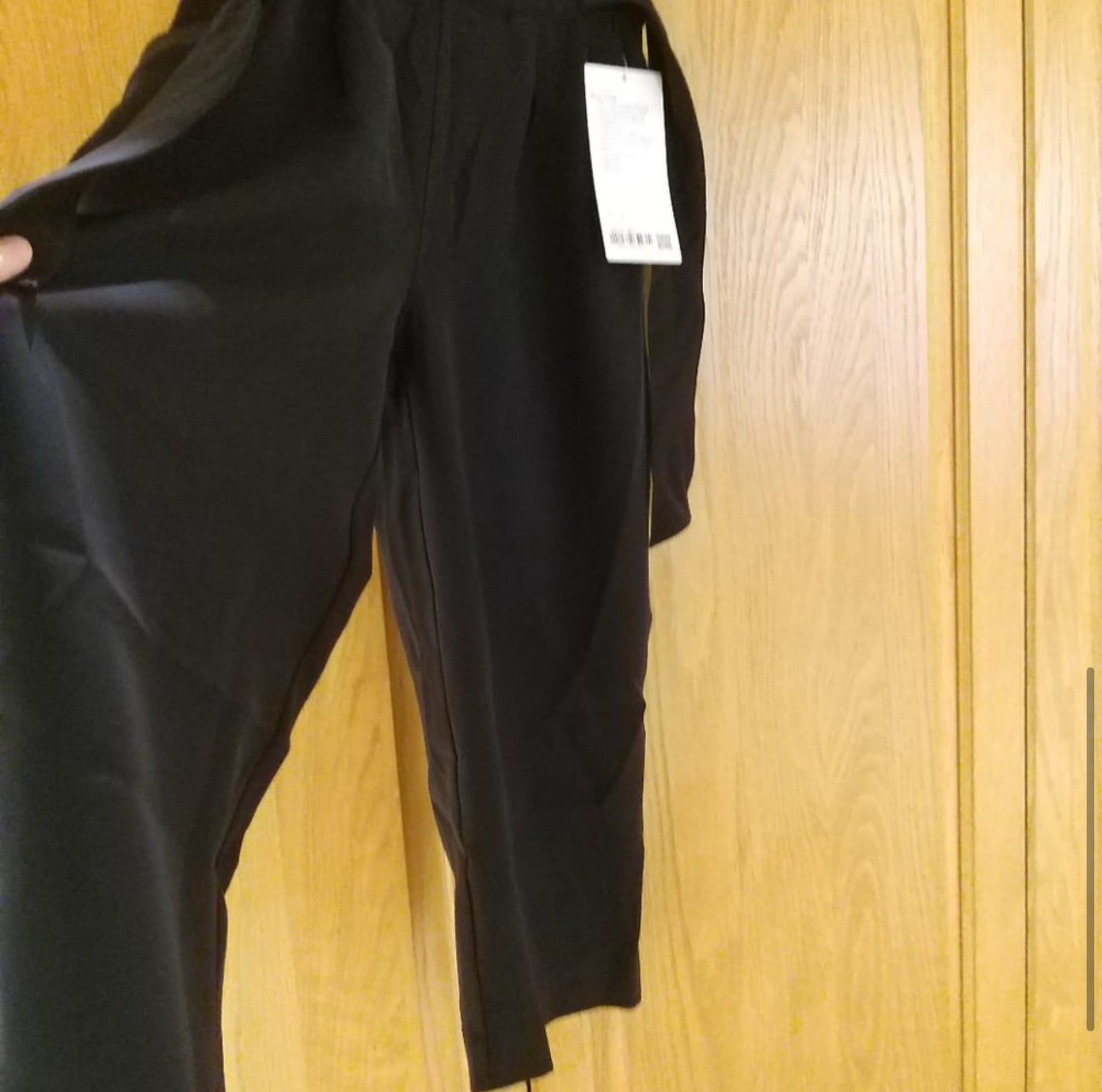 Lululemon Noir Crop Wide Leg Black Pants Size 2 NWT