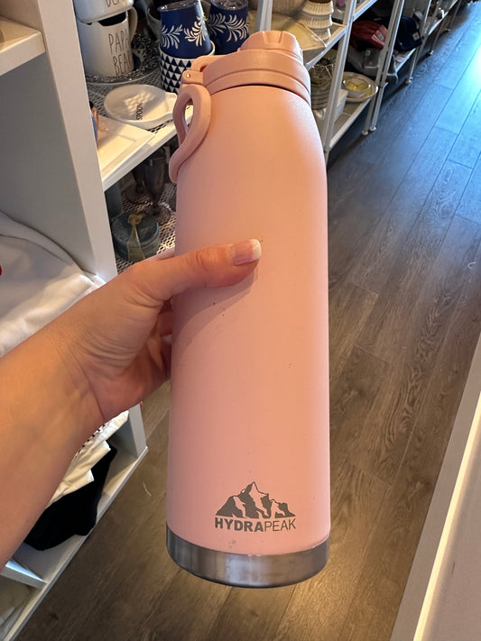 Pink Hydropeak Travel Drink Mug/Cup New