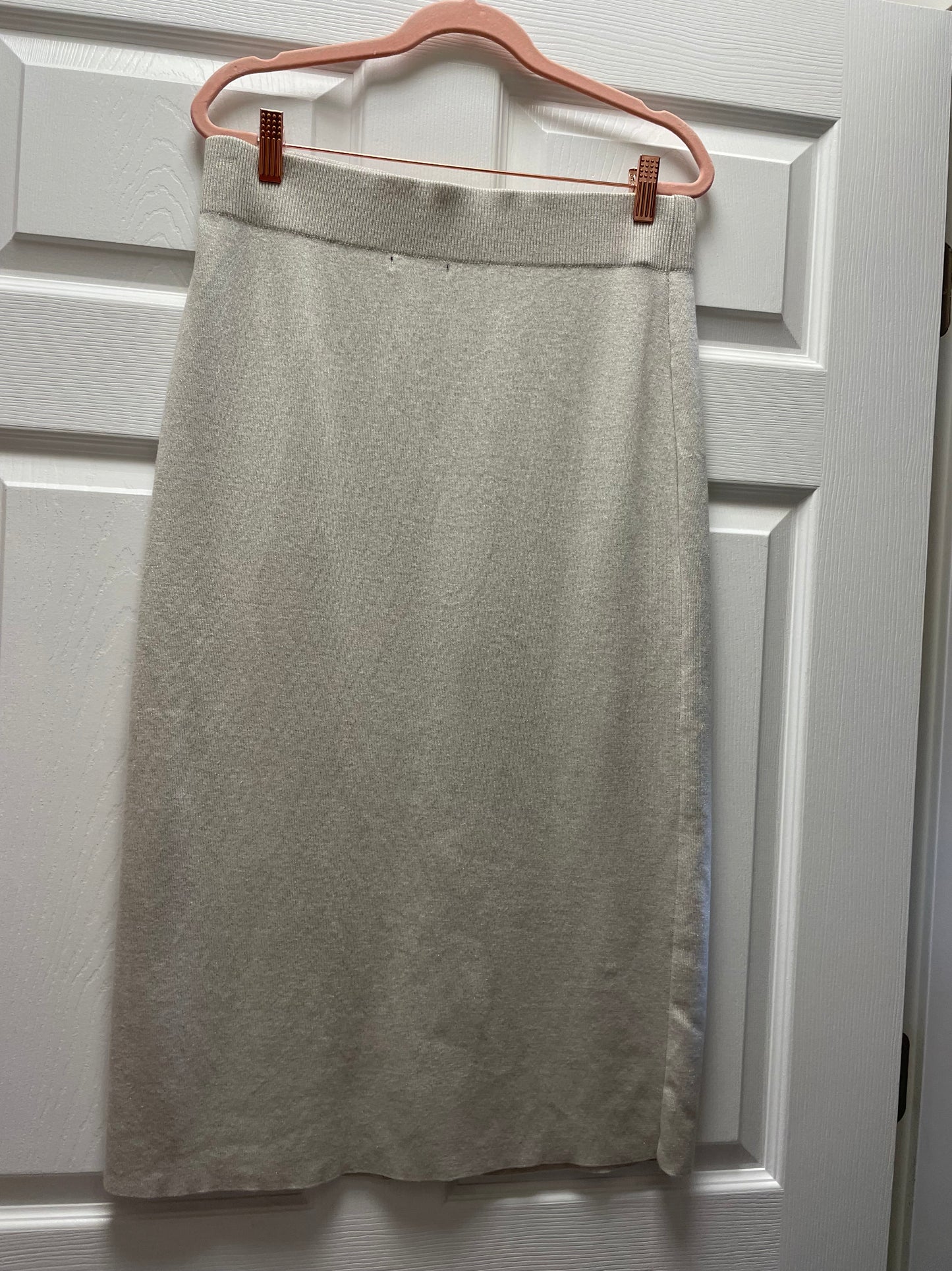 Banana Republic Knit Shimmer Skirt Sz M