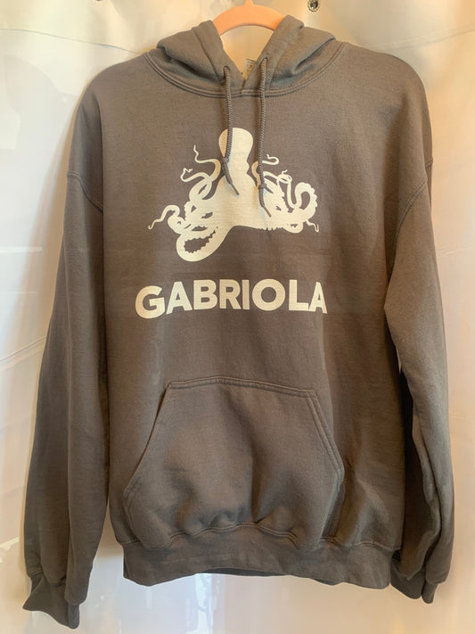 Gabriola Grey Hoodie Sz Med