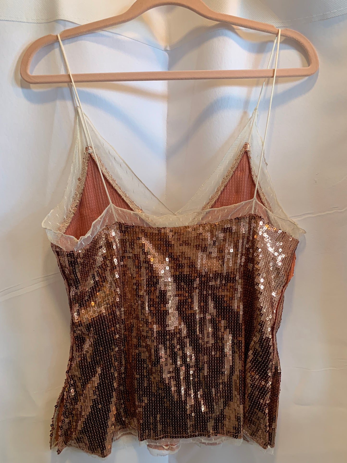 Free People Sequin Tank Sz Small