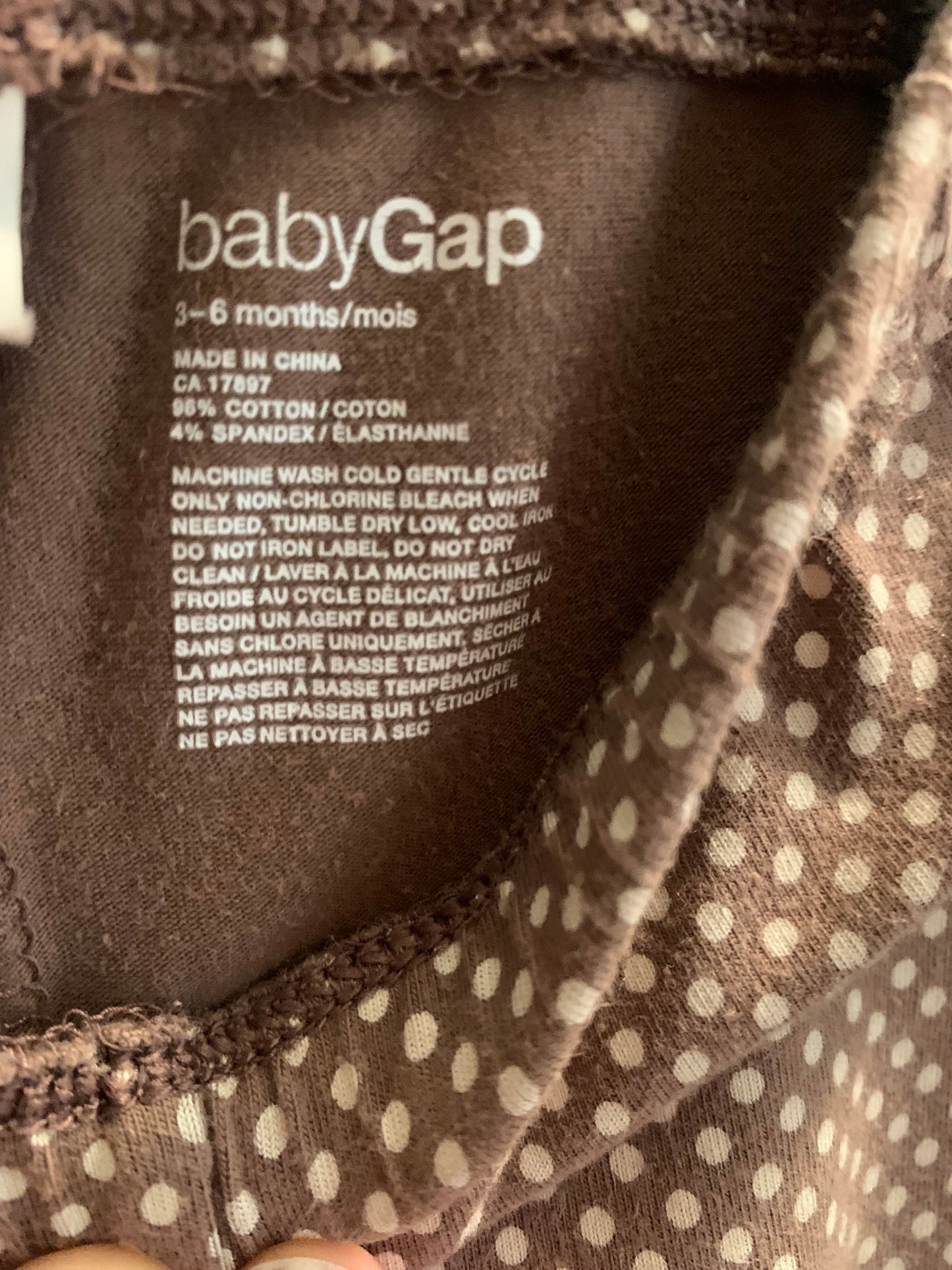 Baby Gap Polka Dot Pants Sz 3-6 Months