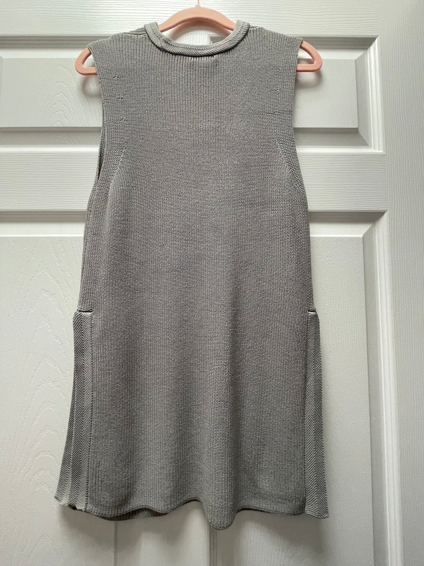 Wilfred Grey Knit Long Tank Sz M - As Is