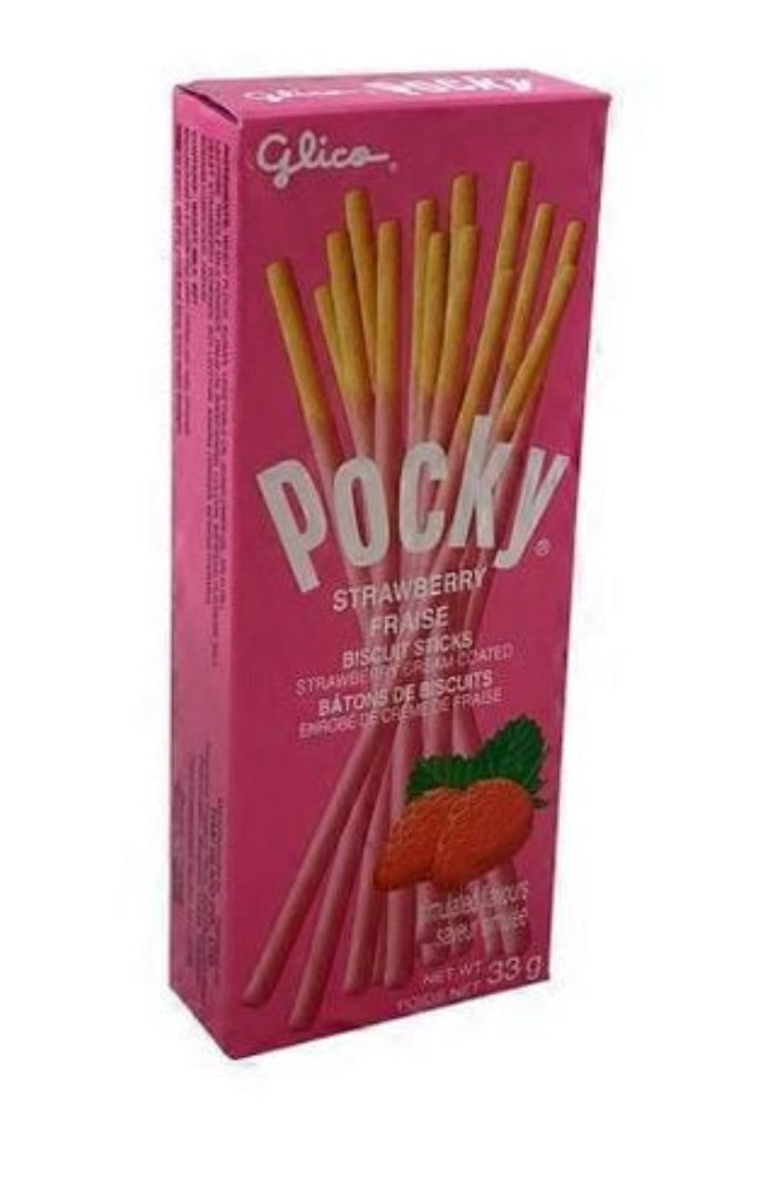 Pocky Strawberry Cream Boxes