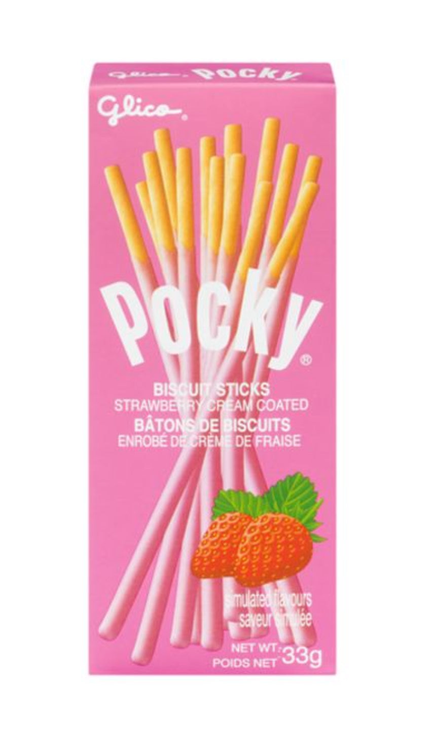 Pocky Strawberry Cream Boxes