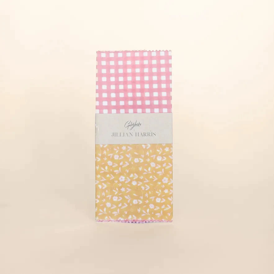 JILLIAN HARRIS X GOLDILOCKS BEESWAX WRAPS - SET OF 2