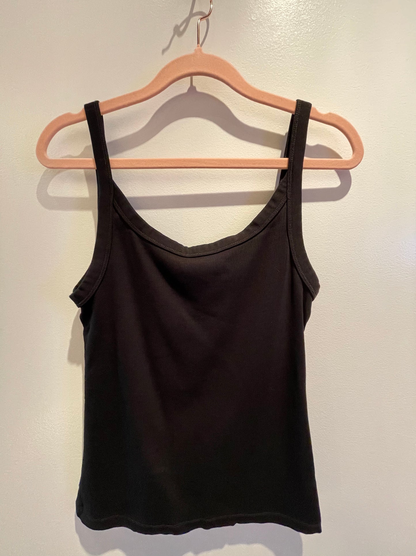 H&M Basics Black Tank Top. Size Medium.