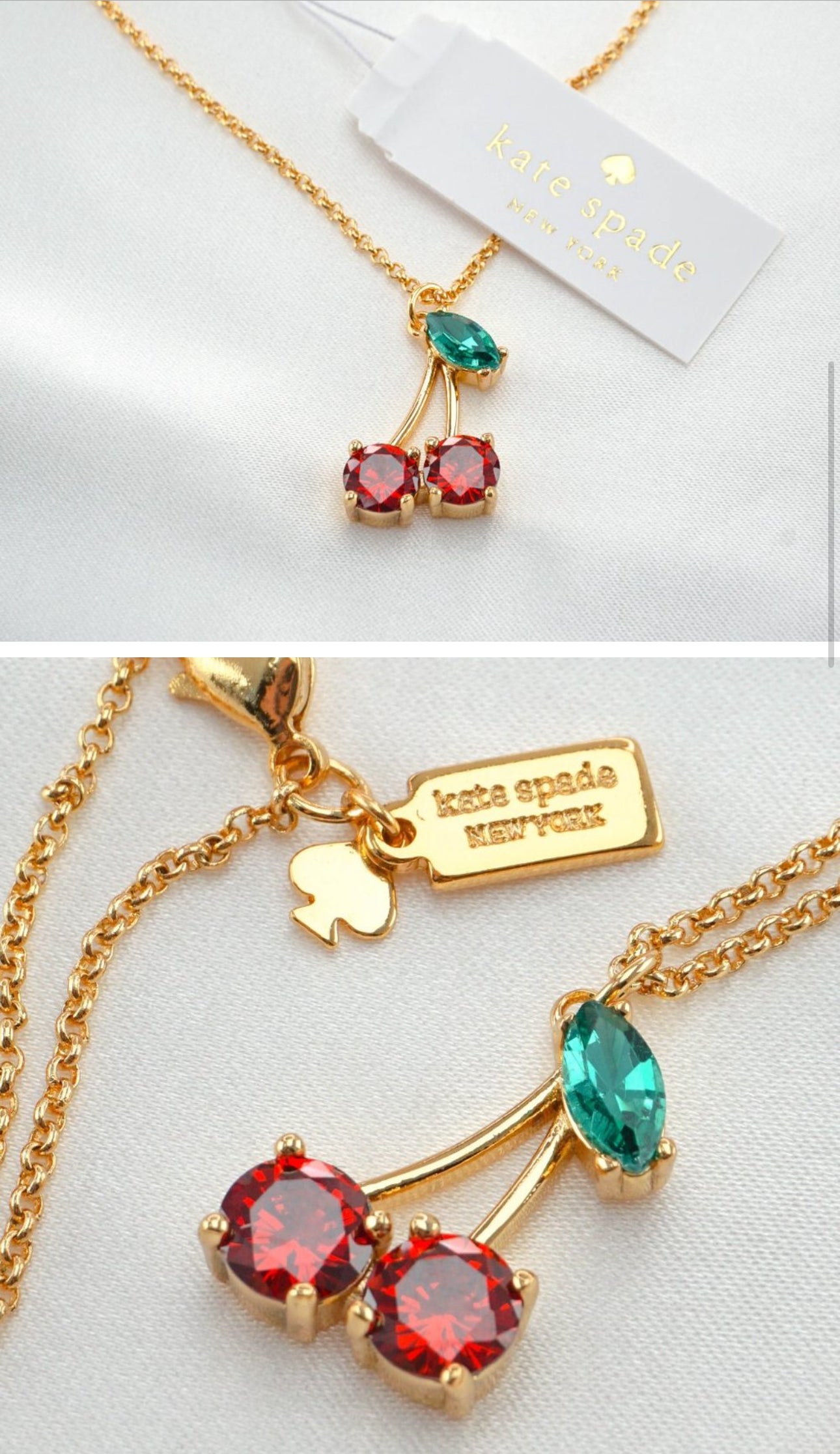 Kate Spade Cherry Mini Pendant Necklace