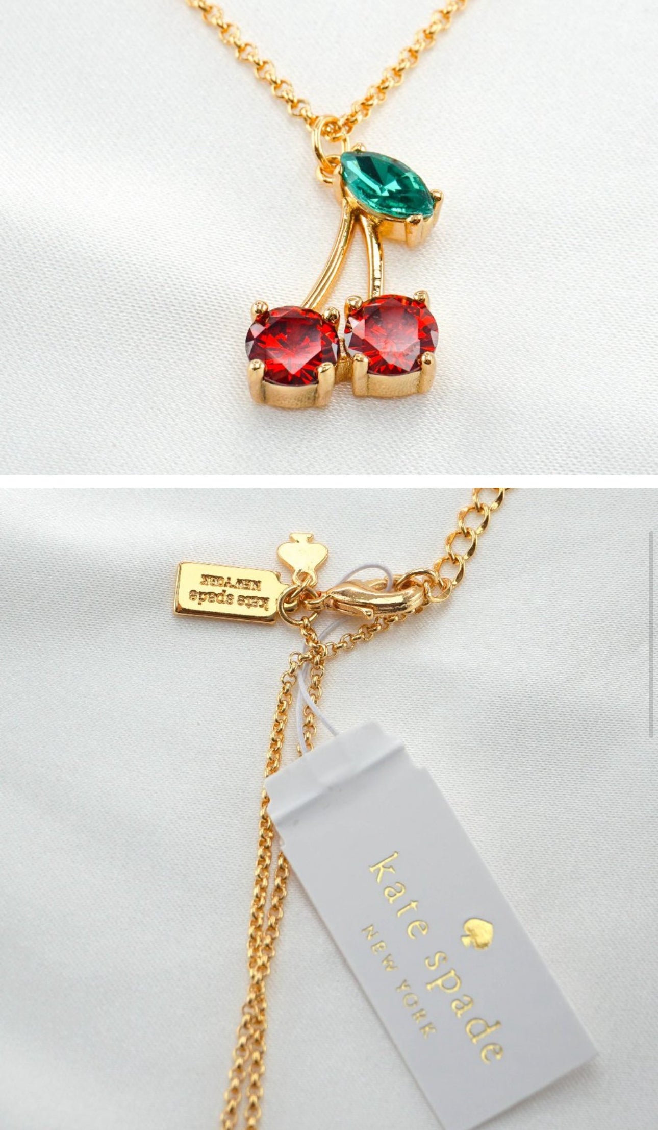 Kate Spade Cherry Mini Pendant Necklace