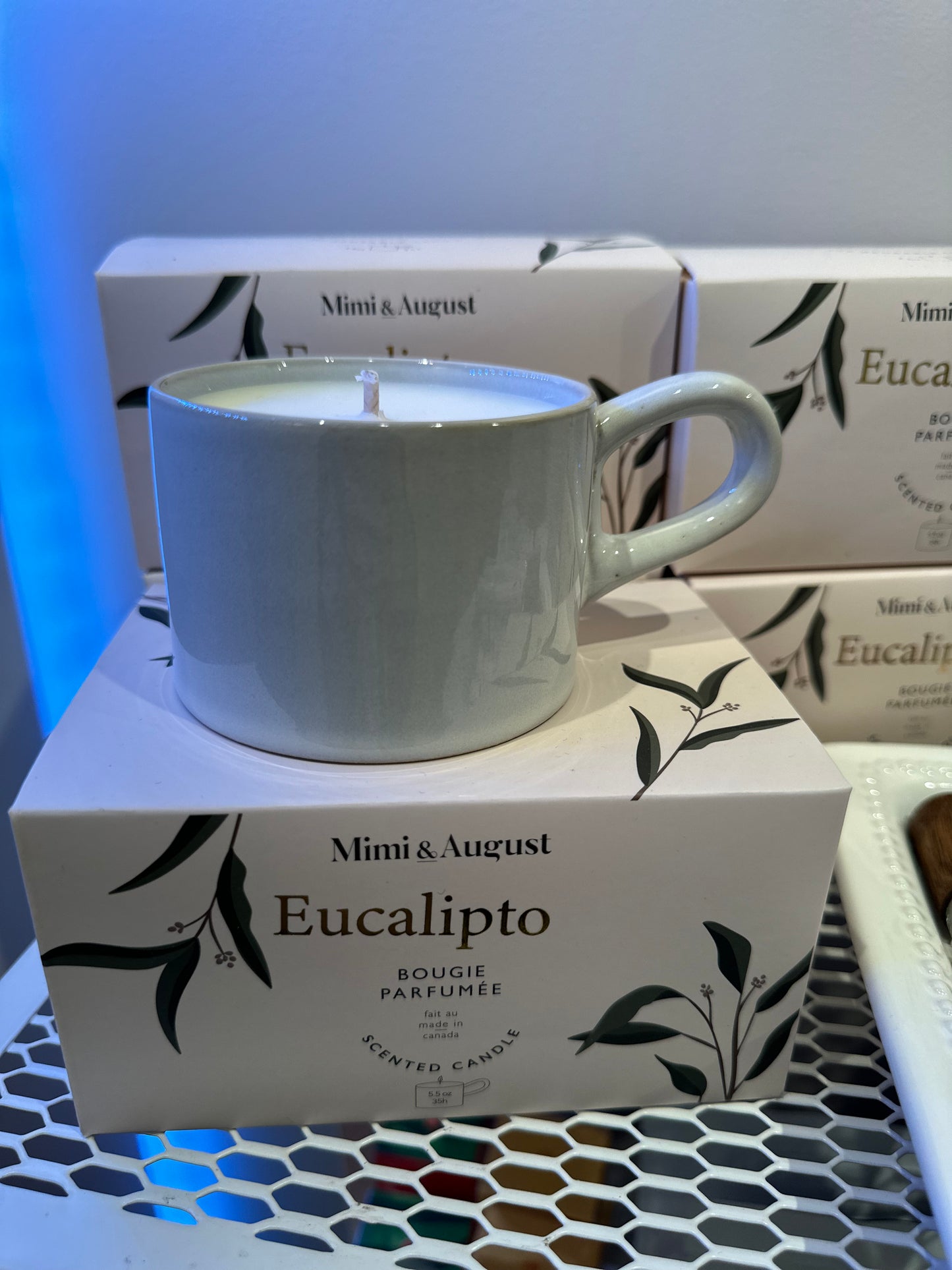 Eucalipto reusable candle