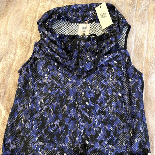 Women's Fabletics x Demi Lovato Half Zip Vest BNWT