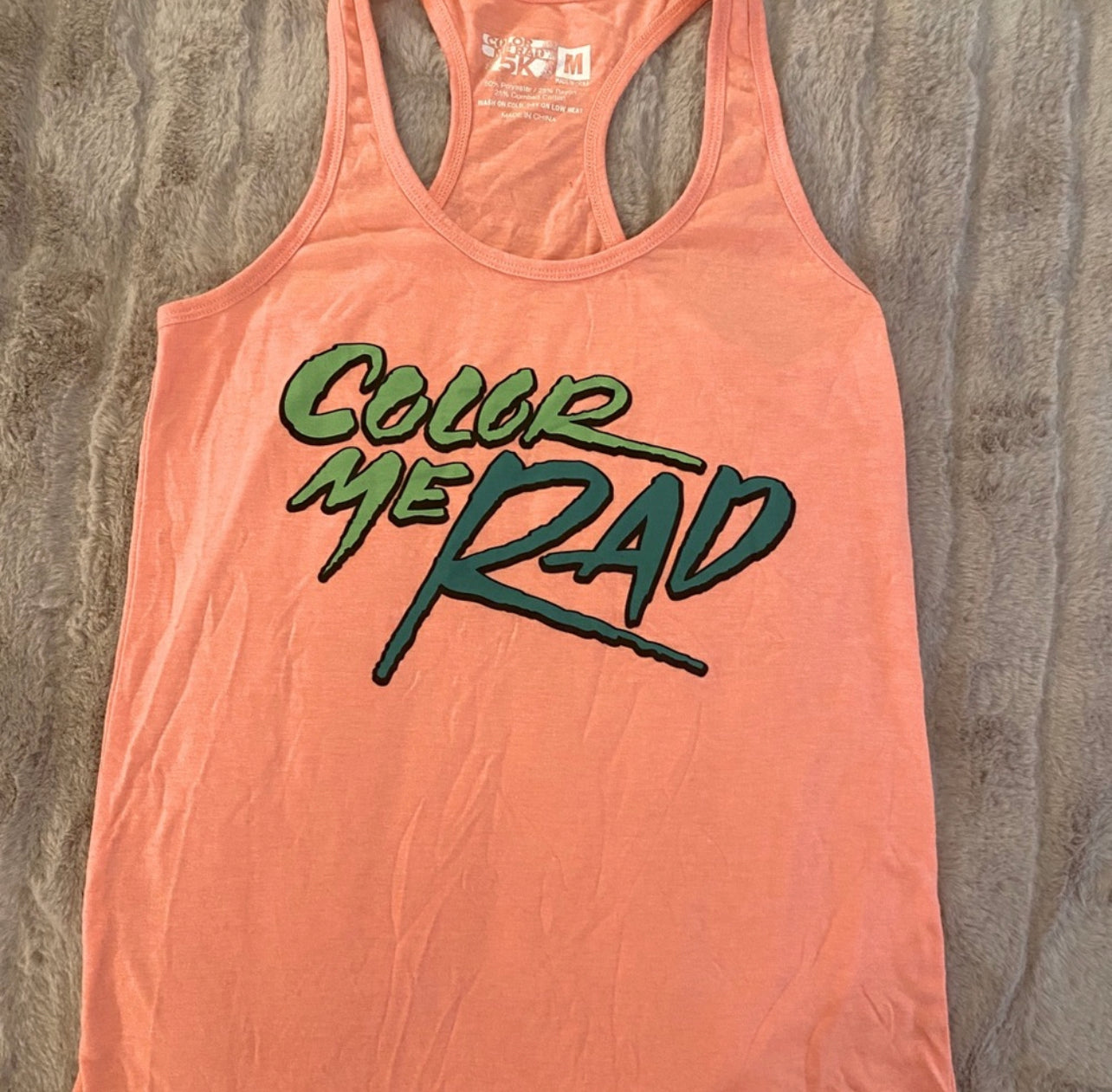 Women's Color Me Rad Tank Top Size Medium