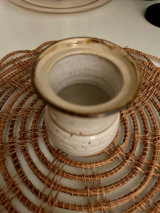 Vintage Ceramic Bud Vase or Sugar Bowl