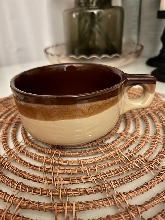 Ceramic Bowl with Handle