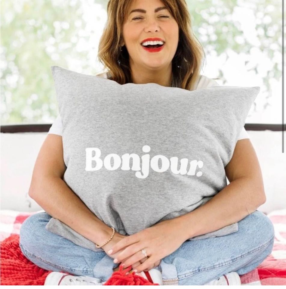 Province of Canada x JILLY BOX Bonjour Pillow Case Cover BNWT