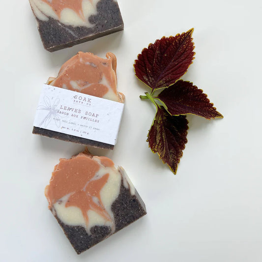 Leaves Soap Bar: Fall Collection