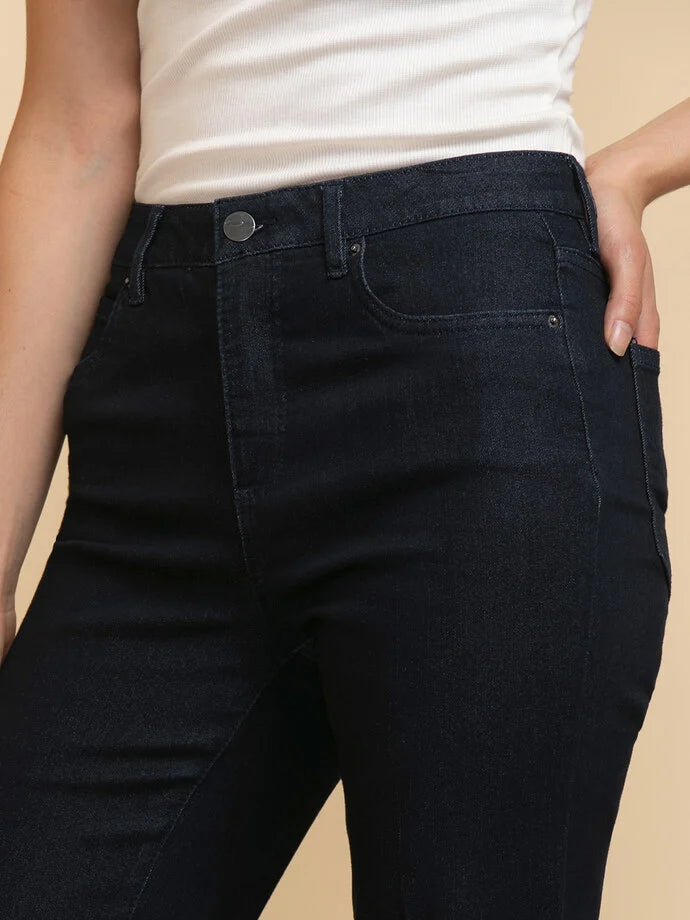 Ricki's Dark Blue Denim LRJ Stretch Trousers