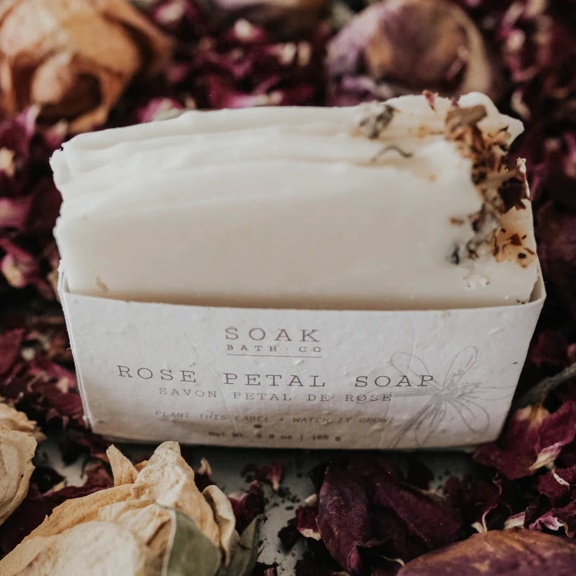 Rose Petal Soap Bar