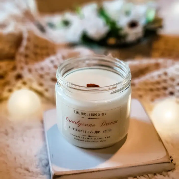Candy Cane Dream - Holiday, Coconut Soy Candle
