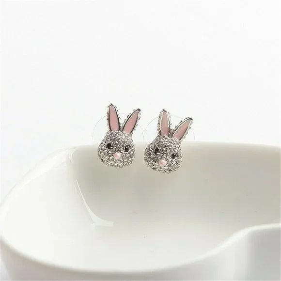 KATE SPADE Make Magic Rabbit Studs Earrings NWT